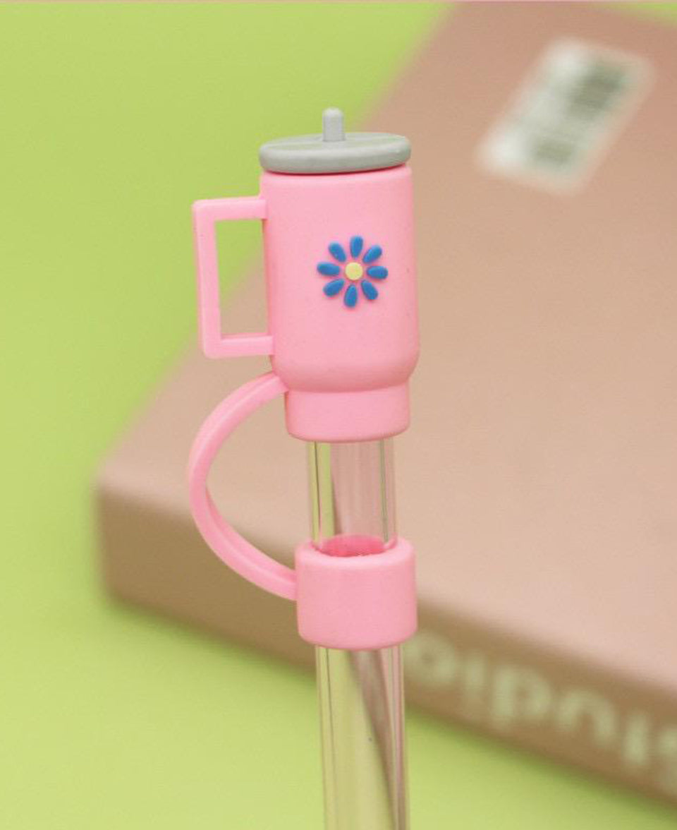 Straw Cover Pink