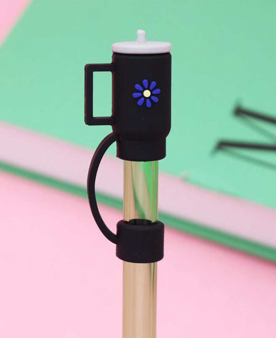 Straw Cover Black